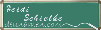 Heidi Schielke Visitenkarte